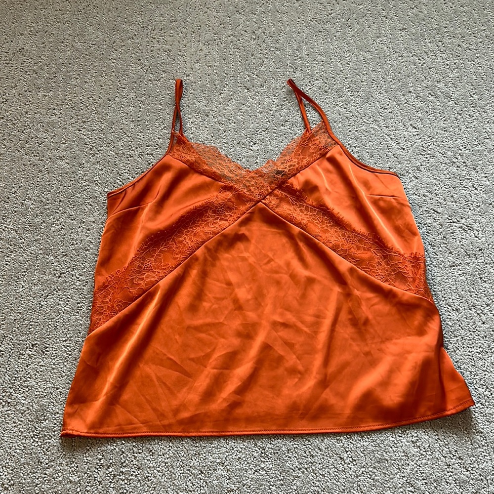 Silk & lace camisole